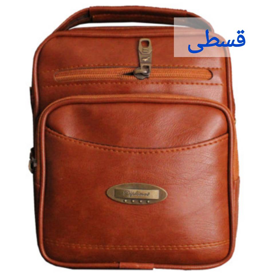 کیف رودوشی طرح چرم سایز بررگ کد 407